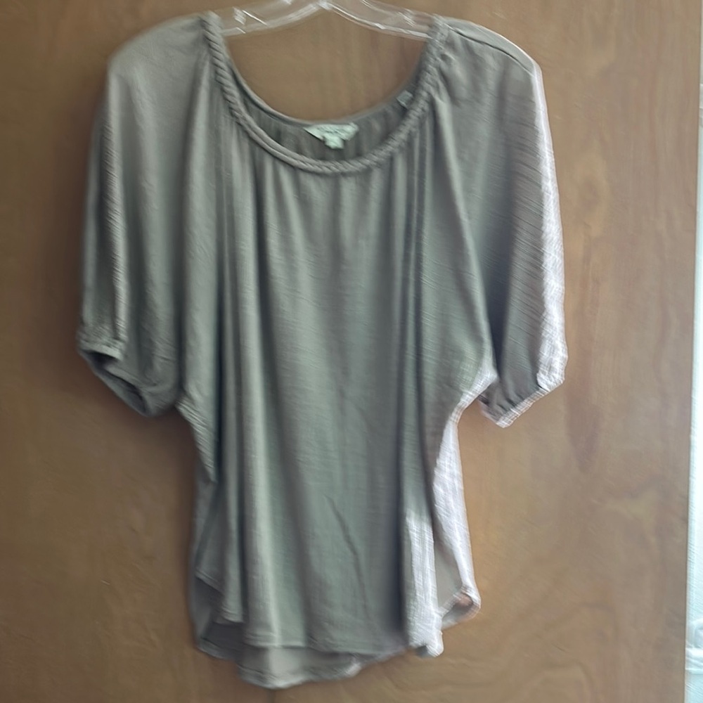 Max Studio Taupe Women's Blouse